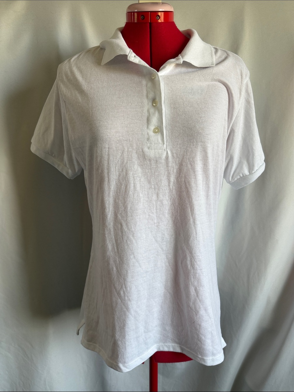 Jerzees White Men’s Polo Shirt